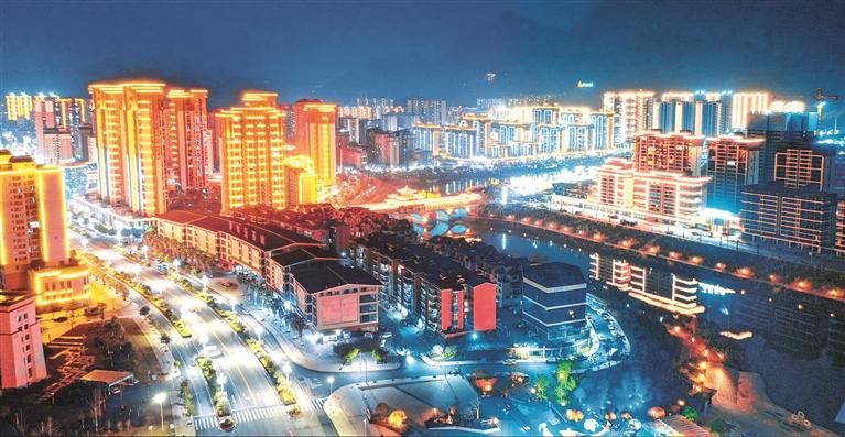 县城呈现一番美丽新图景