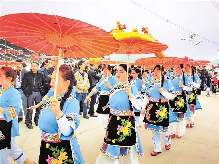 春日乡村热闹非凡